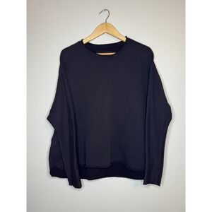 Frank & Eileen Tee Lab Black Sweatshirt Small Made USA